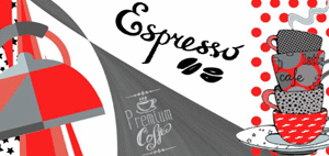 DECORADO JUEGO CAFÉ